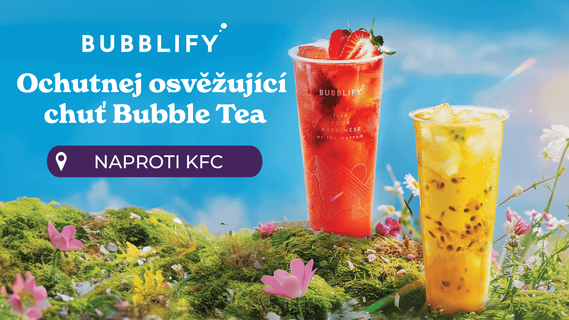 Ochutnej osvěžující chuť Bubble Tea