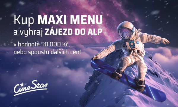 Kup MAXI MENU a vyhraj zájezd do Alp!