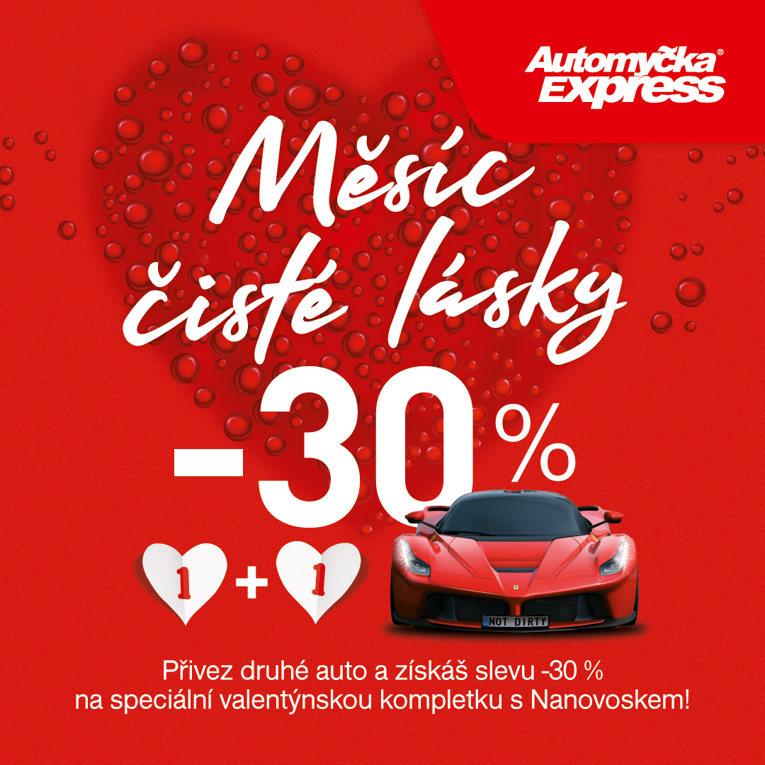 Měsíc čisté lásky – 1+1 se slevou 30 %