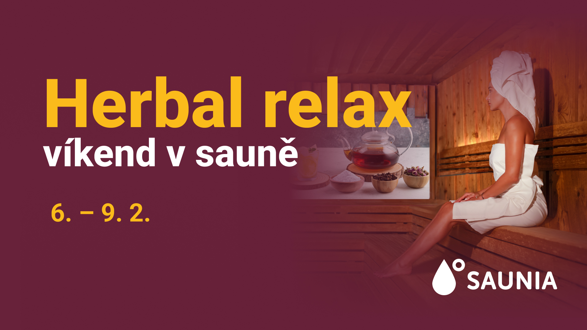 herbal relax víkend v sauně